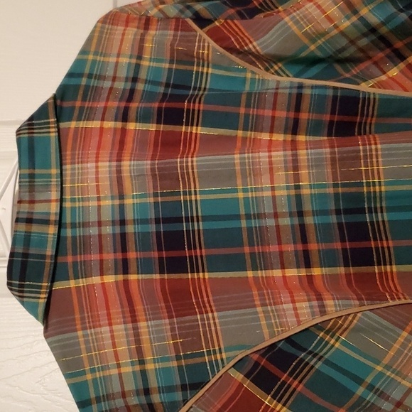 Christopher & Banks Petite Women's Plaid Lightweight Jacket Size LP - Picture 7 of 10